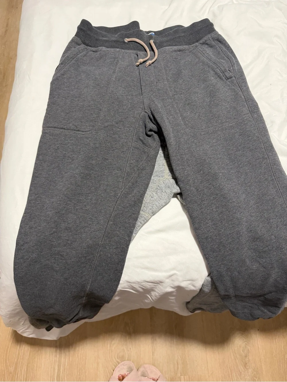 J. Crew Mens 3 Sweatpants - Gray and Navy